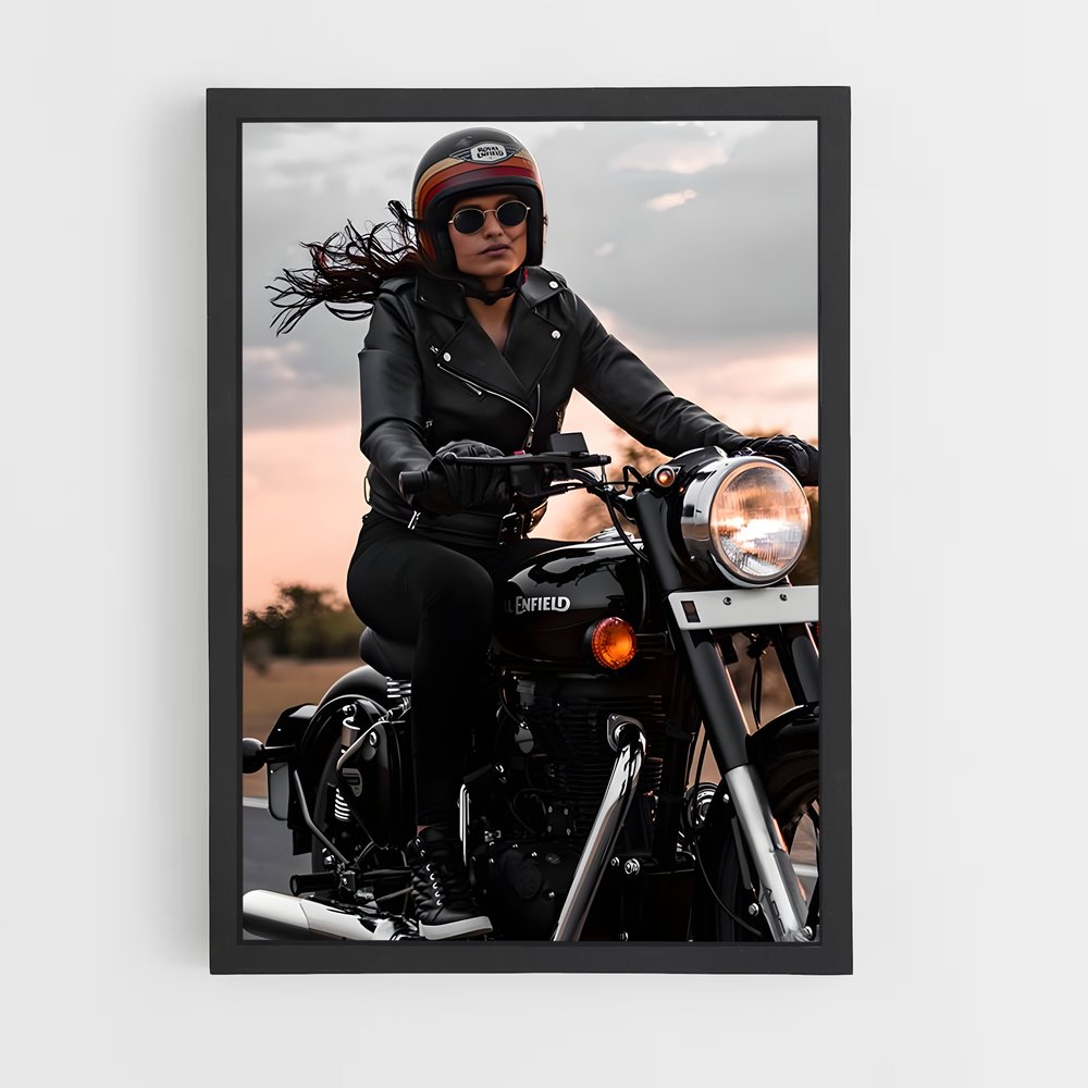Poster Classique Élégant – affiche Royal Enfield (vue 2)